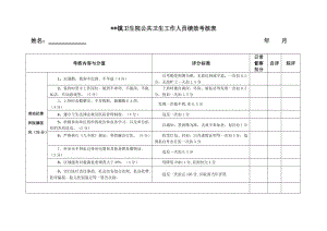 公衛(wèi)人員考核標(biāo)準(zhǔn)新資料.doc