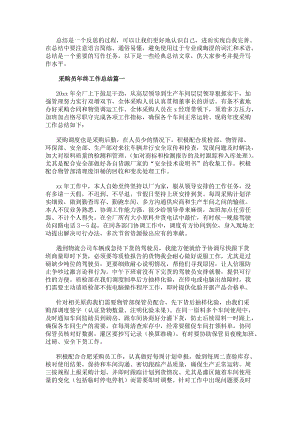 采購員年終工作總結(jié)（專業(yè)19篇）-在線瀏覽